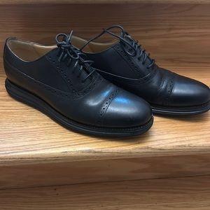 Cole Haan 11 M black LunarGrand Cap Toe